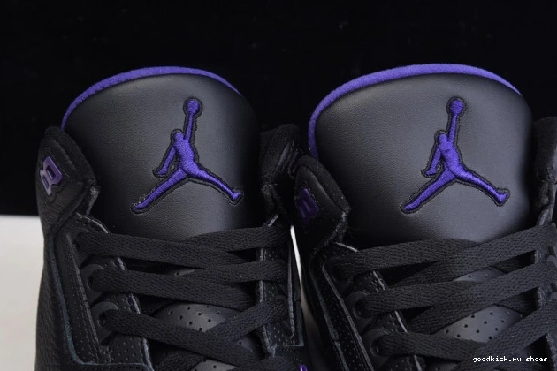 Cheap Court 3 Black Purple Retro Jordan CT8532-050 Air 0811